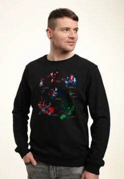 Henry TigerMARVEL VENOMIZED HEROS - Sweatshirt - Black