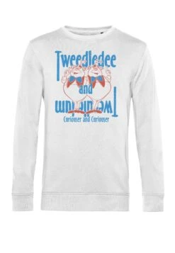 Henry TigerALICE IN WONDERLAND TWEEDLES - Sweatshirt - White -Stilfulla Val Butik ce8a9c3a2ae248dc8699159841988af9