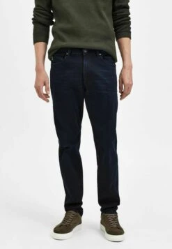 Selected HommeSELECTED HOMME DUNKLE - Jeans Straight Leg - Blue Black Denim