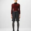 Saul NashHIGH NECK COMPRESSION - Stickad Tröja - Red/black -Stilfulla Val Butik d4c60098c85c4c3581f4aac267bd1fe5