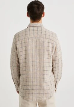 WE FashionREGULAR FIT MET DESSIN - Skjorta - Beige -Stilfulla Val Butik d77548fa7d7a4f7fb52f31a98d67b139