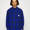 Levi's® WorkwearWALLER 1 POCKET SHIRT - Skjorta - Patrick Plaid Mazarine Blue
