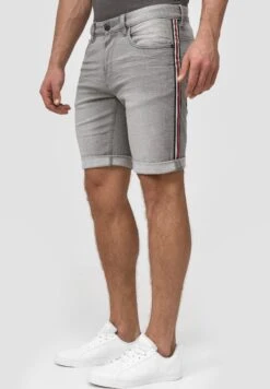 INDICODE JEANSJeansshorts - Gray -Stilfulla Val Butik e0d19a65f049420b9bf85e79a50cfb25