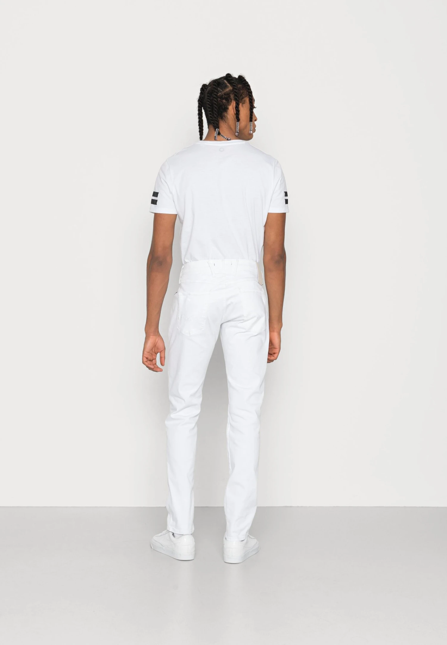 ReplayANBASS HYPERFLEX - Jeans Slim Fit - White 5 ReplayANBASS HYPERFLEX - Jeans Slim Fit - White - Bild 3