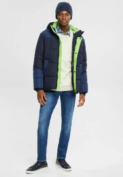 Edc By EspritOUTDOOR - Vinterjacka - Navy -Stilfulla Val Butik e3db07125c9d472684bb8ee464bdd139