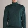 FalconeriULTRAFINE TURTLENECK - Stickad Tröja - Grün Muschio Tc -Stilfulla Val Butik e42f4ace490f4efba01ec03c7d5a5d5a