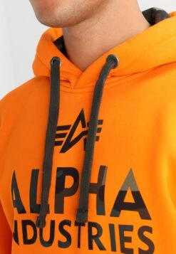 Alpha IndustriesFOAM PRINT - Luvtröja - Alpha Orange -Stilfulla Val Butik e54fb07b3ea84b54be650243ed4b8654