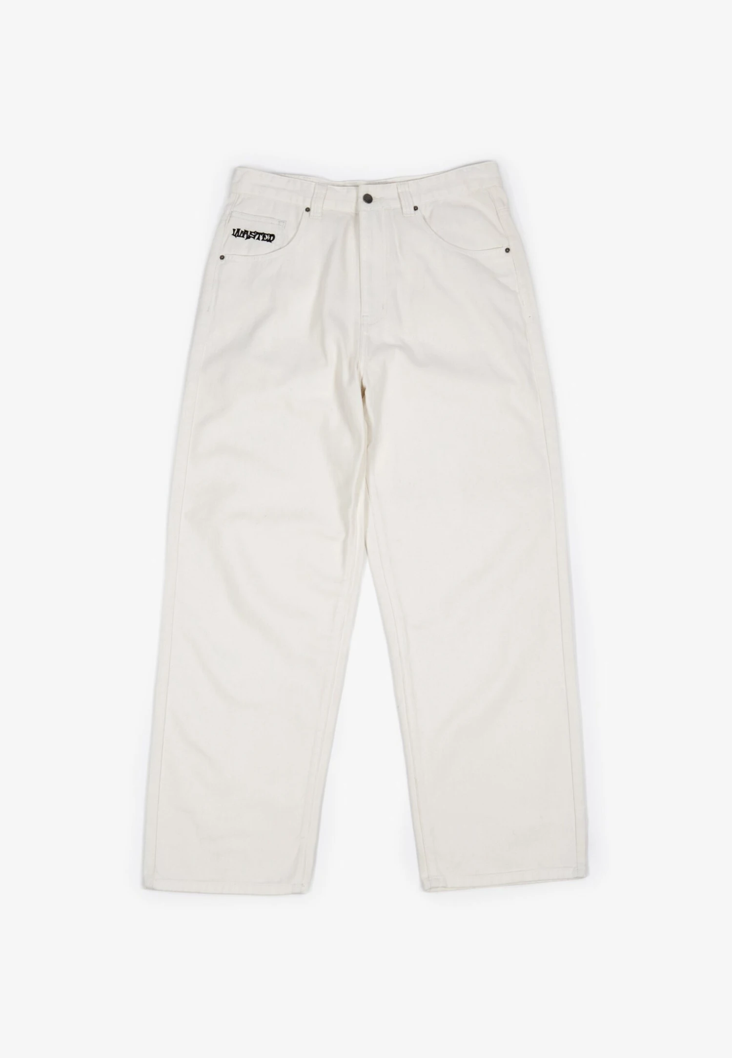 Wasted ParisCASPER PANT METHOD UNISEX - Jeans Relaxed Fit - Offwhite 7 Wasted ParisCASPER PANT METHOD UNISEX - Jeans Relaxed Fit - Offwhite - Bild 5