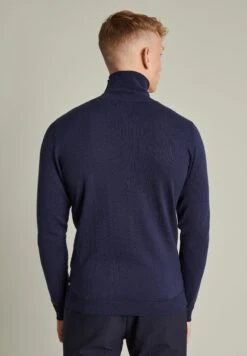 MatiniqueMAPARCUSMAN - Stickad Tröja - Dark Navy -Stilfulla Val Butik e90c5e80850144d2acbb657caaabfef5