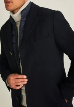 BläckSTEVEN - Kort Kappa / Rock - Dark Blue Mel -Stilfulla Val Butik e9ba218702ca4678bd32858eaf818bf5