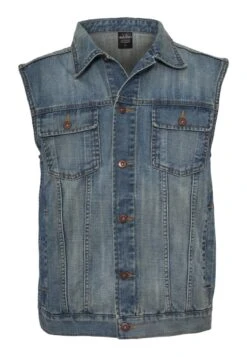 Urban ClassicsDENIM VEST - Väst - Lightblue
