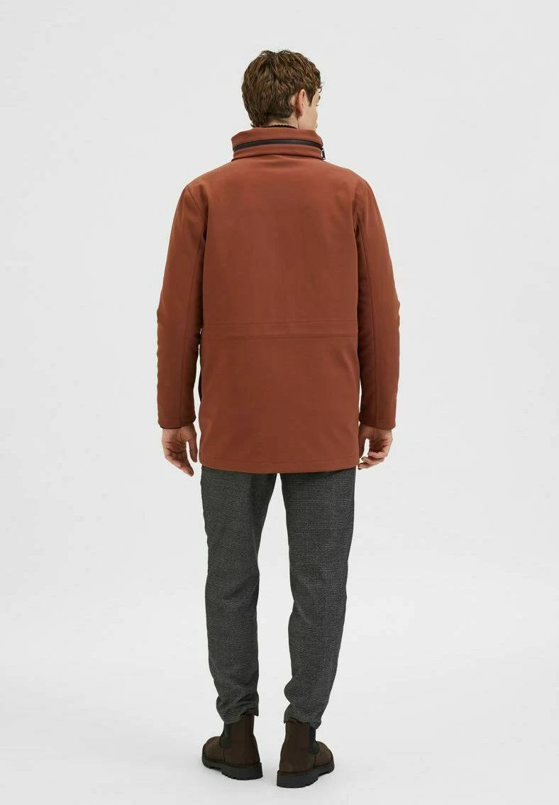 Selected HommeParkas - Tobacco Brown 5 Selected HommeParkas - Tobacco Brown - Bild 3
