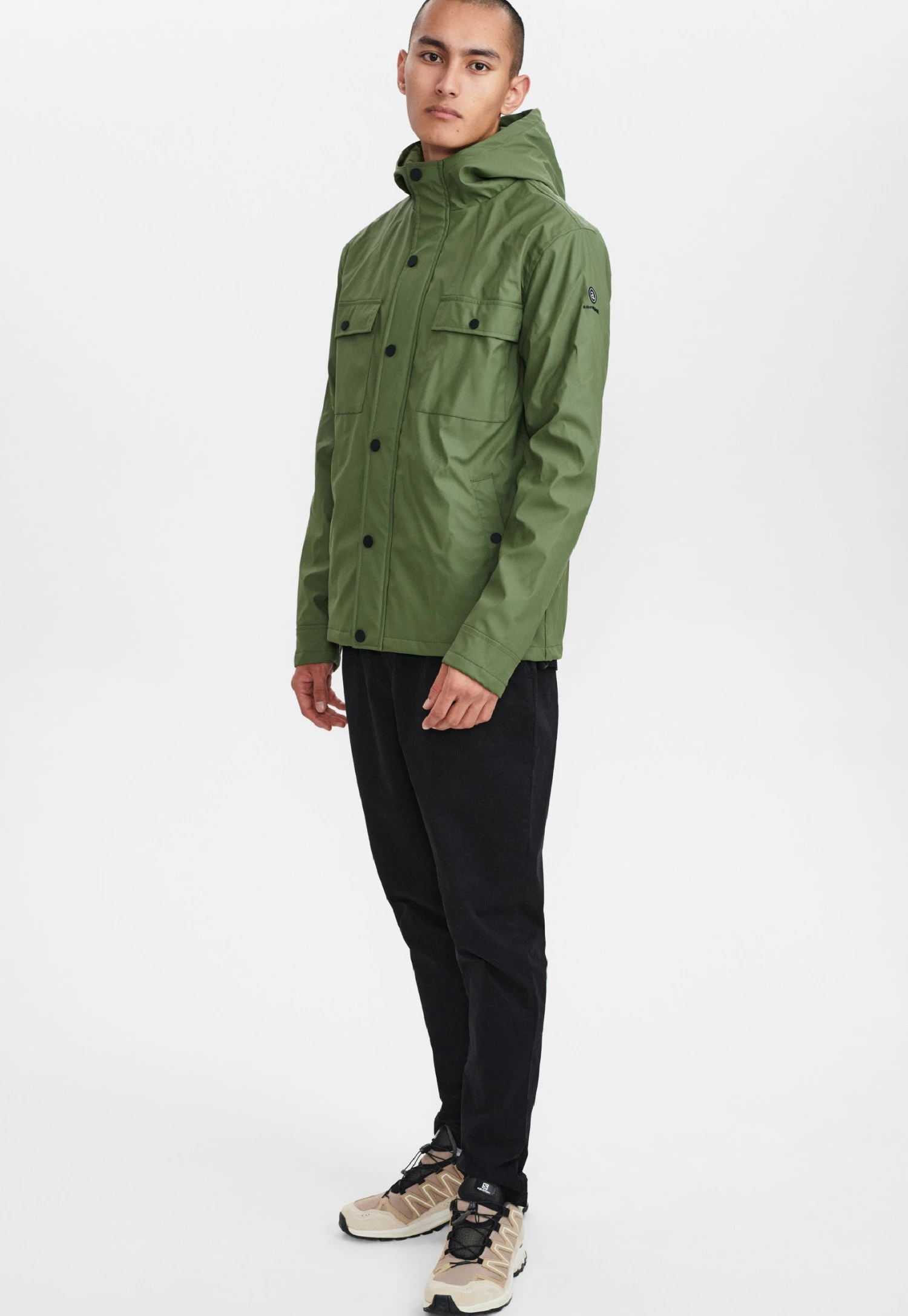 AnerkjendtAKPER - Regnjacka - Olivine 4 AnerkjendtAKPER - Regnjacka - Olivine - Bild 2