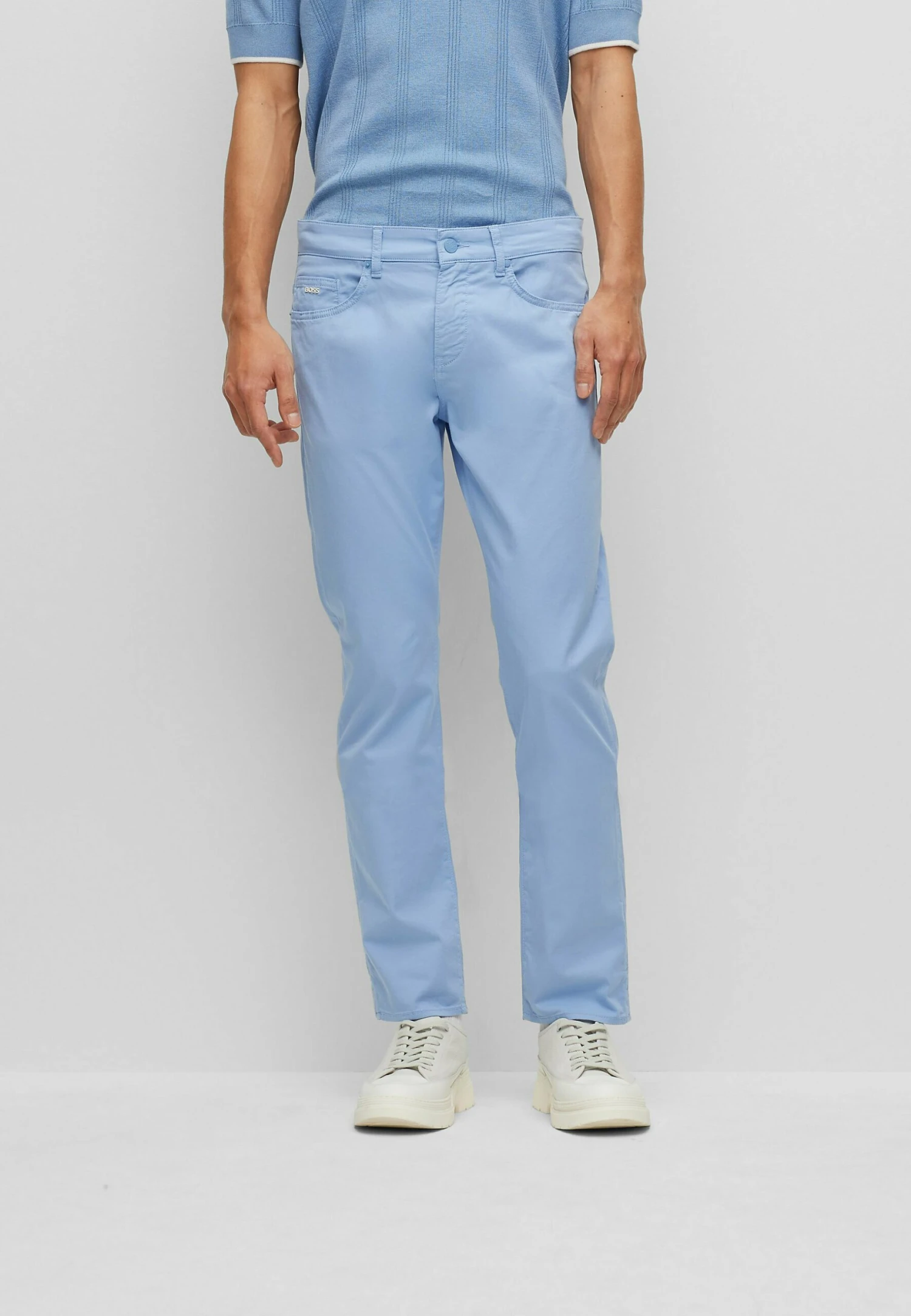 BOSSDELAWARE - Jeans Straight Leg - Open Blue Thirtytwo 3 BOSSDELAWARE - Jeans Straight Leg - Open Blue Thirtytwo