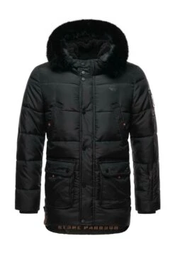 STONE HARBOURMIRONOO - Vinterkappa /-rock - Black