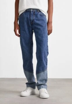 DAVID CATALANWASHED - Jeans Bootcut - Blue