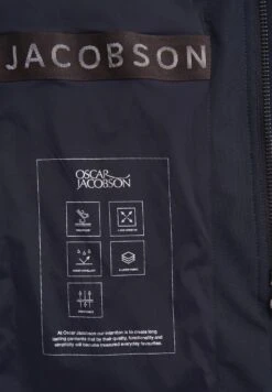 Oscar JacobsonJOHNSSON - Kort Kappa / Rock - Blue -Stilfulla Val Butik f319bd4ae06f4260b2a8e8567ca23682