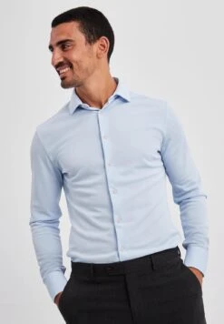 SepiiaNON IRON STAIN REPELLENT - Kostymskjorta - Light Blue