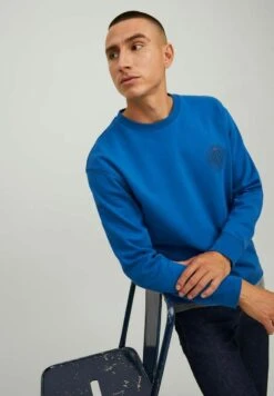 Jack & JonesSweatshirt - True Blue -Stilfulla Val Butik f475413a20da42bcb08f5e6e523d44ad