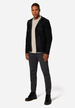 RicanoSkinnjacka - Black