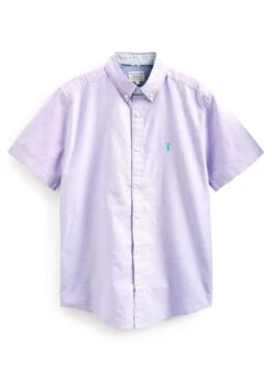 NextSHORT SLEEVE OXFORD WITH STAG - Skjorta - Lilac Purple -Stilfulla Val Butik f6afbe7731d54690831911cccb5597f5