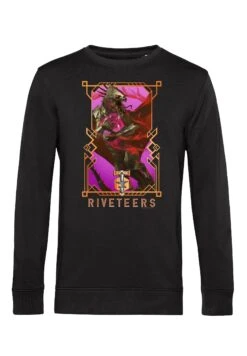 Henry TigerMAGIC THE GATHERING RIVETEERS BOSS - Sweatshirt - Black -Stilfulla Val Butik f989bd3e34f34d3fbe5f2e200cd10f6c