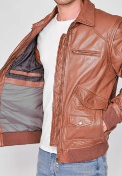 JCCMIT ABNEHMBAREN ÄRMELN - Skinnjacka - Cognac -Stilfulla Val Butik fa6f32d167264b3f88c7c0c1aae247bc