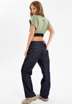 ET NOSCUT - Jeans Straight Leg - Dark Navy -Stilfulla Val Butik faca919b3f404cf99cc7644bc8412f42