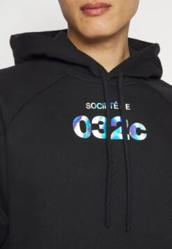 032cRAGLAN HOODIE - Sweatshirt - Black -Stilfulla Val Butik fad8c86e22ea457dbf120552b0baf9a5