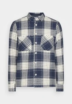 WAX LONDONWHITING OVERSHIRT UNISEX - Allvädersjacka - Marine -Stilfulla Val Butik fb84f44138f742a19140e3bd87b03646