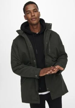 Only & SonsONSKLAUS WINTER - Parkas - Peat -Stilfulla Val Butik fc369ccd1f4048adbdbf4d926fd01659