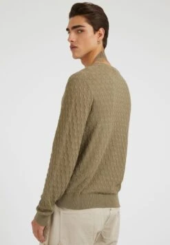 GuessStickad Tröja - Grün -Stilfulla Val Butik fea8980c5f2640d2ae5a48235d146f78