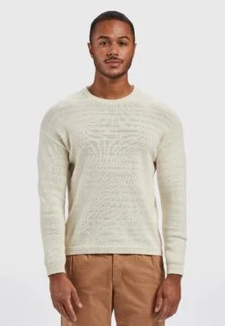 GabbaARC CAPE LS - Stickad Tröja - Banana Crepe