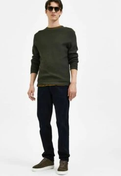 Selected HommeSELECTED HOMME DUNKLE - Jeans Straight Leg - Blue Black Denim -Stilfulla Val Butik ff84bd57bca54924b2e0beca08166cab