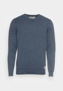 BlendBHPULLOVER - Stickad Tröja - Dress Blues -Stilfulla Val Butik ffee9d984635448f80cf2ba74dd1145d